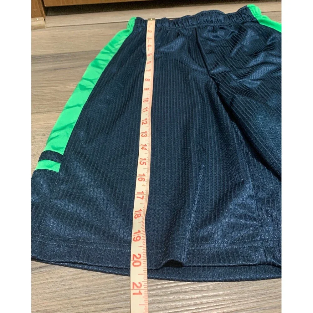 Nike Kid’s Size L Blue/Green Basketball Outdoor Athletic Shorts